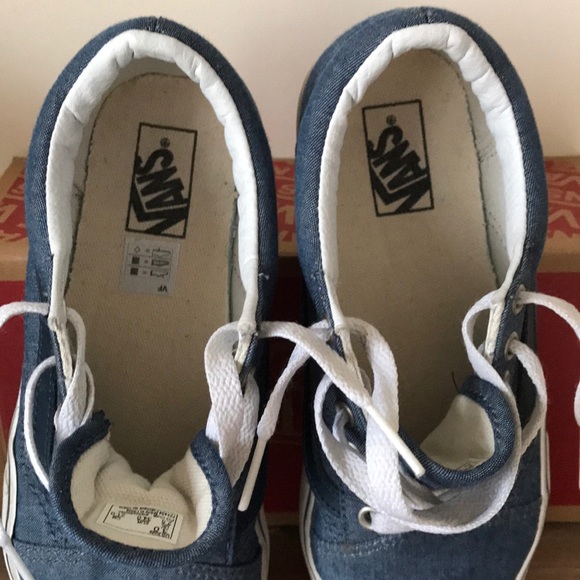 VANS Old Skool Chambray Blue - Picture 8 of 8